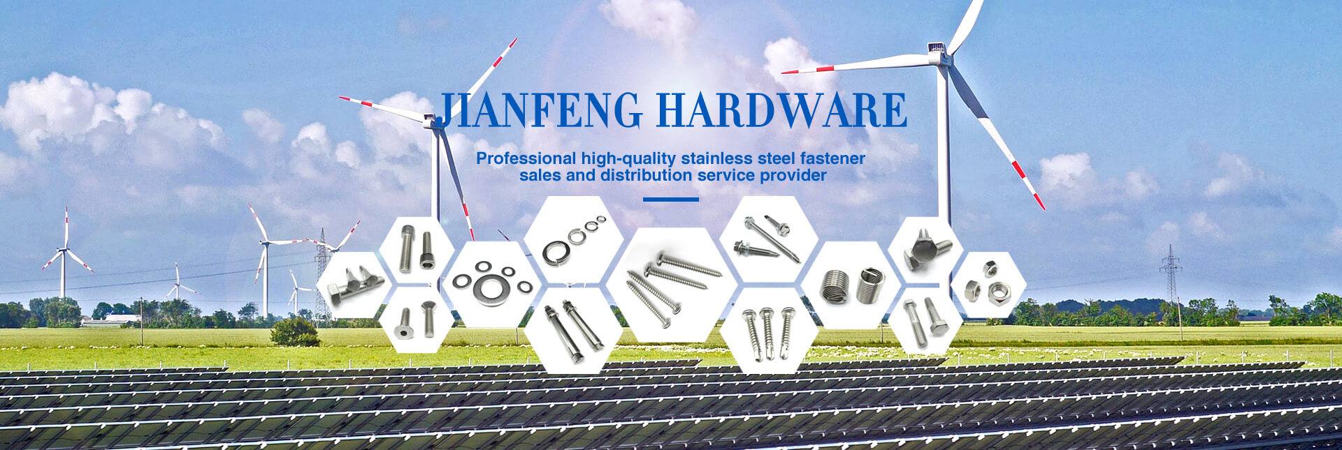 JIANFENG HARDWARE��Professional high-quality stainless steel fastener sales and distribution service provider
